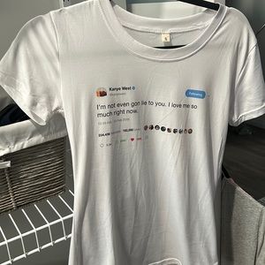 Kanye west t shirt